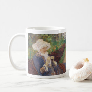 Mug Lydia Crocheting en Jardin à Marly, Mary Cassatt