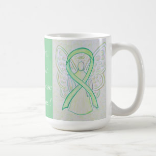 Mug Lyme Maladie Sensibilisation Ruban Angel Custom Mu