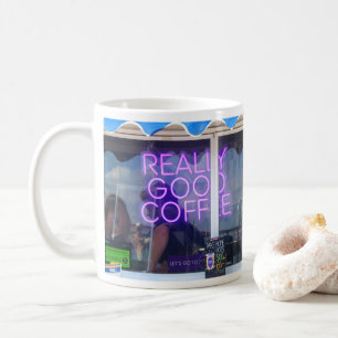 Mug Lyme Regis, Vraiment Bon Café.