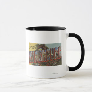 Mug Lynchburg, la Virginie - grandes scènes de lettre