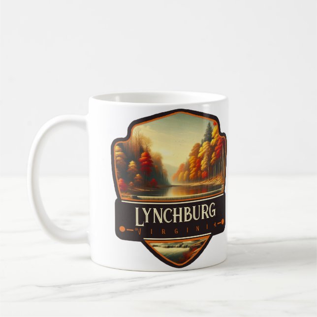 Mug Lynchburg, Virginie | Vintage (Gauche)
