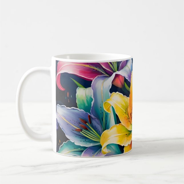 Mug Lys arc-en-ciel (Gauche)