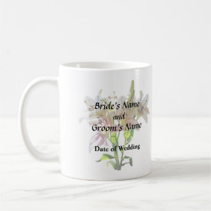 Mug Lys rose pâle rétroéclairés