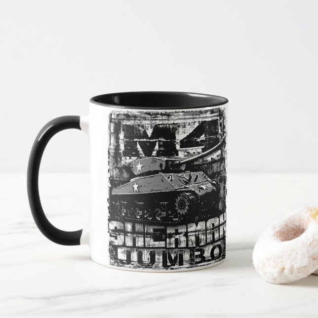 Mug M4 Sherman Jumbo (Avec donut)