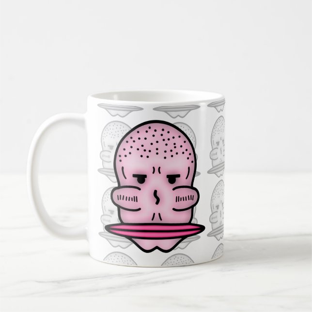 Mug M. Big Cheekbones et même plus grande bouche v3 (Gauche)