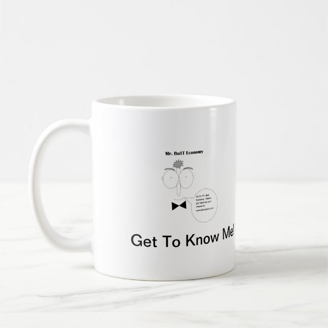 Mug M. Butt Economy (Gauche)
