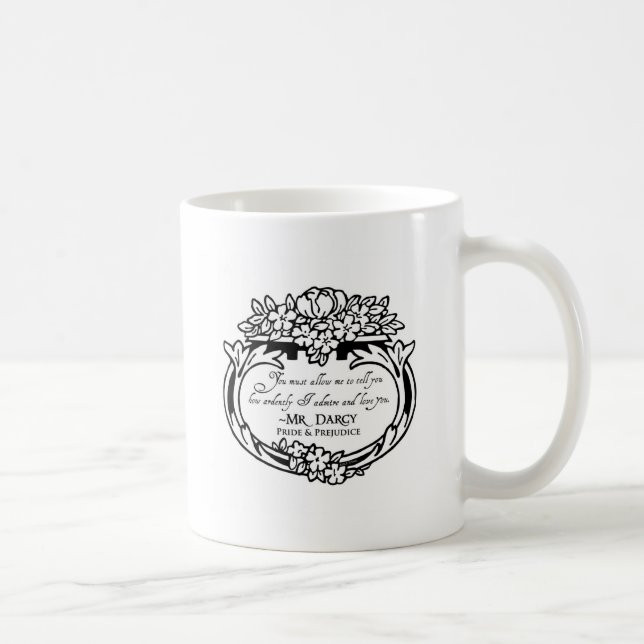 Mug M. Darcy Loves et admire (Droite)