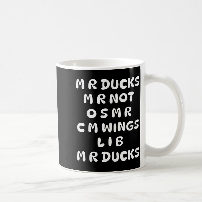 Mug M Ducks M Pas Osar Cm Ailes Canard Drôle  (Droite)