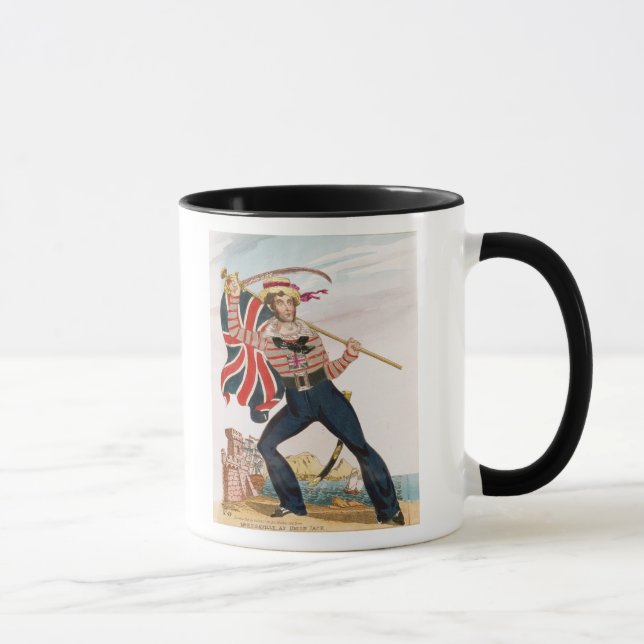 Mug M.E.F. Saville en tant que 'Union Jack (Droite)