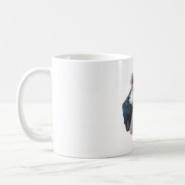Mug M est pour Marabou Stork (Gauche)
