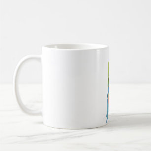 Mug M est pour Military Macaw.Military Macaw Illustrat