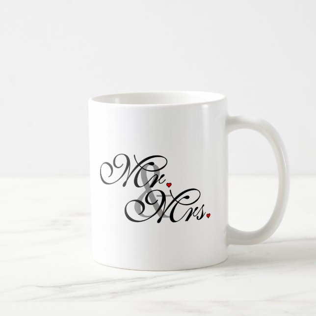 Mug M. et Mme Mari Épouse Sa Nouvelle Mherbe (Droite)
