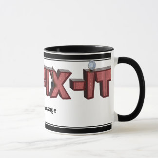 Mug M. Fix-It Conception De Texte En Bois (Avec Ongles