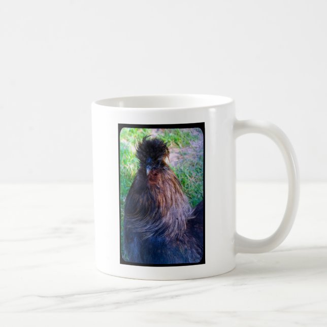 Mug M. Fluffy le coq Silkie (Droite)