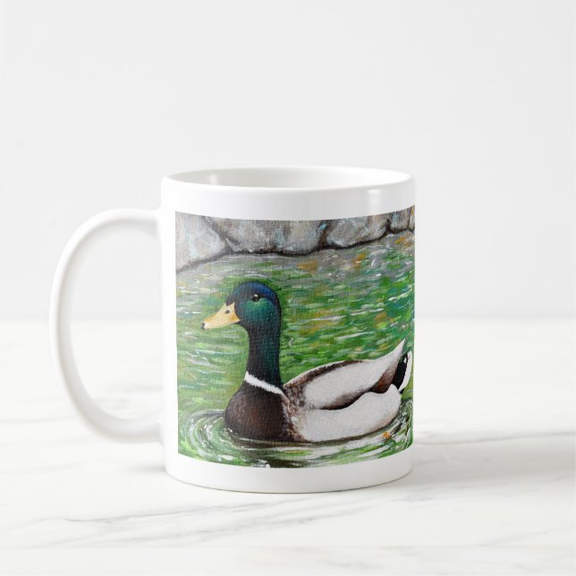 Mug M. Mallard Peinture de canard (Gauche)