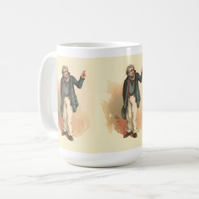 Mug M. Peggotty par Kyd - David Copperfield de Dickens (Devant gauche)