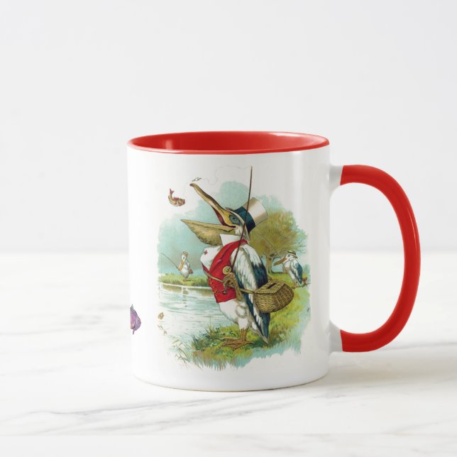 Mug M. PELICAN PÊCHE TROUTS MONOGRAM Poissons (Droite)