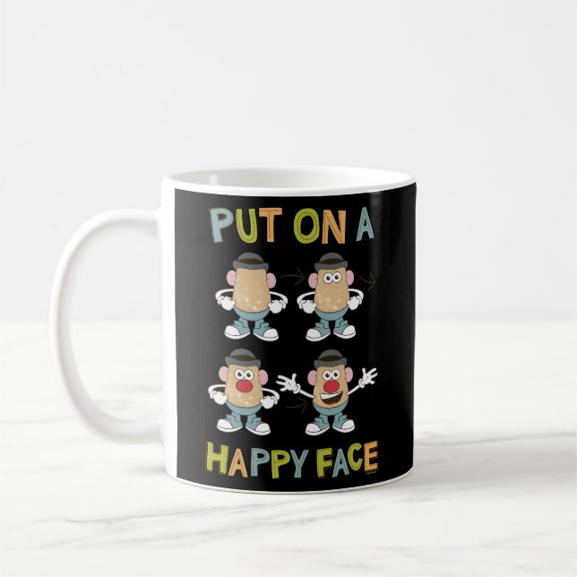Mug M. Potato Tête Posée Sur Un Visage Heureux (Gauche)