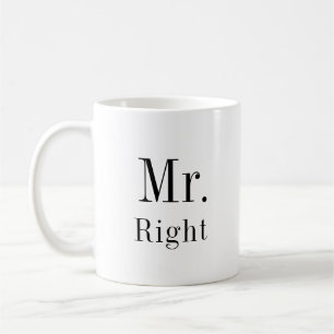 Mug M. Right et Mme Always Right Newlyweds