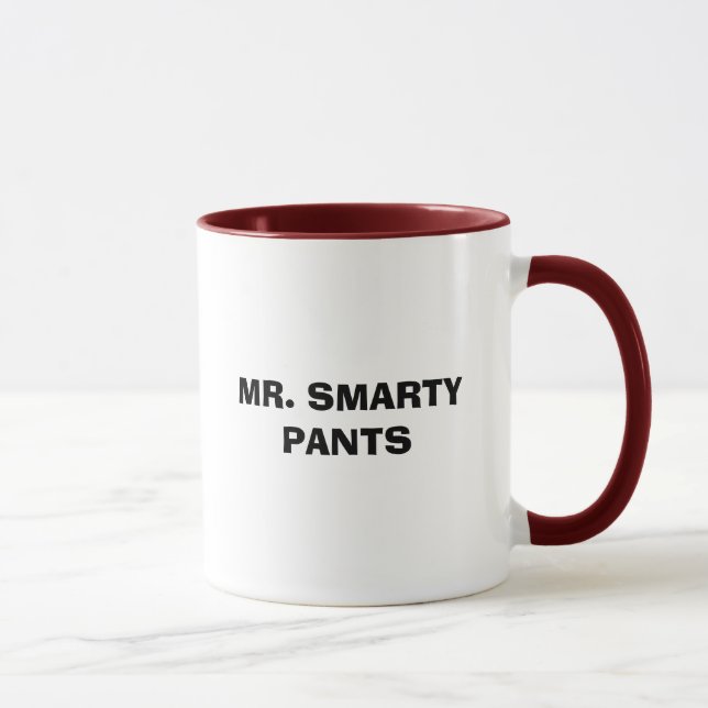 MUG M. SMARTY PANTS (Droite)