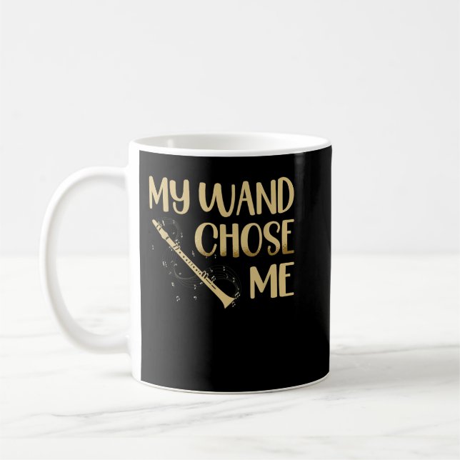 Mug Ma baguette Me Choisit Clarinet Player Clarinetist (Gauche)
