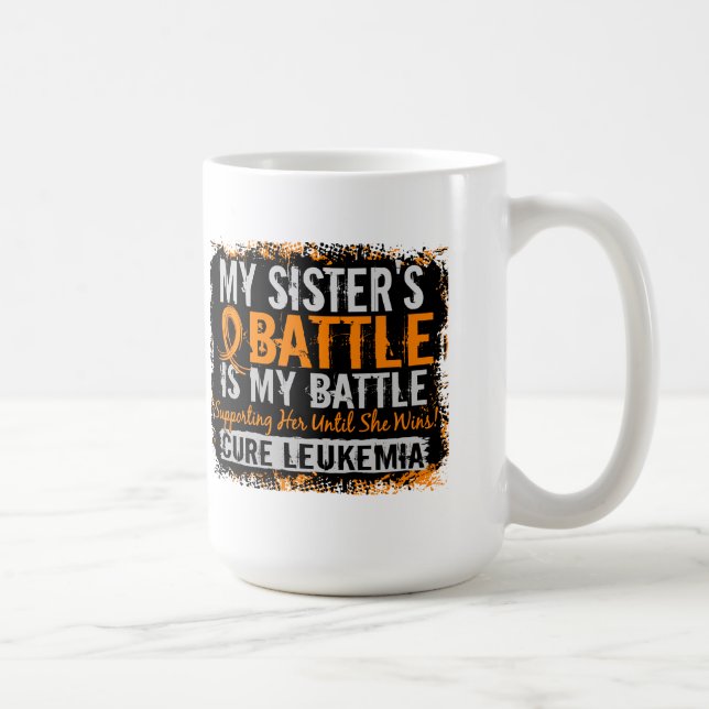 Mug Ma bataille soeur de trop 2 leucémies (Droite)