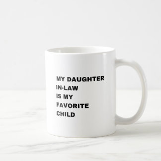 Mug Ma Belle-Fille Est Mon Enfant Préféré