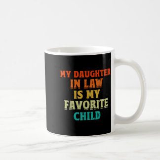 Mug Ma belle-fille est mon enfant préféré beau-père
