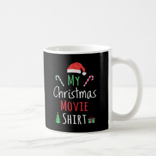 Mug Ma chemise de cinéma de Noël
