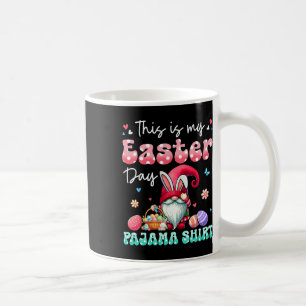 Mug Ma chemise de pyjama de Pâques à motif floral lapi