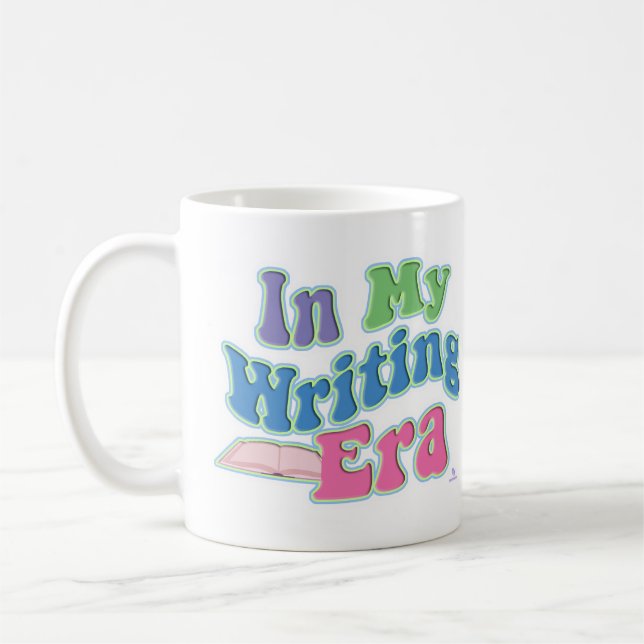 Mug Ma citation de conception d'auteur de l'ère d'écri (Gauche)