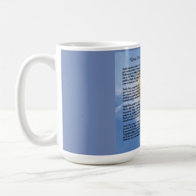 Mug Ma collection quotidienne de prière d'Espagnol (Gauche)