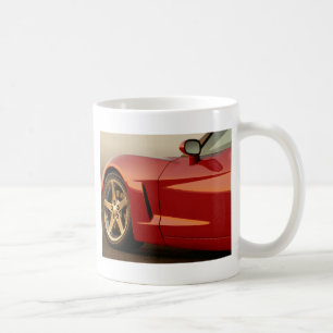 Mug Ma Corvette rouge