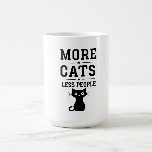 Mug ma devise : plus de chats moins de gens (Centre)