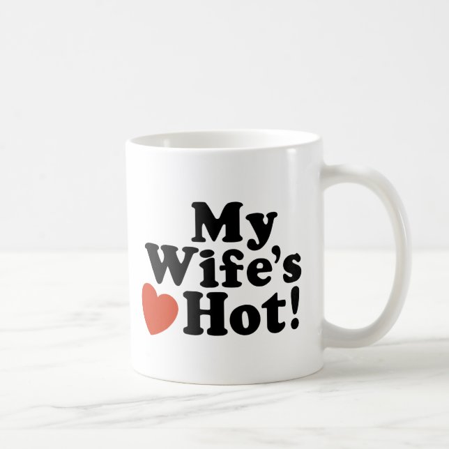 Mug Ma femme est chaude (Droite)