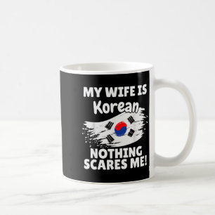 Mug Ma femme est coréenne drôle drapeau coréen cadeau