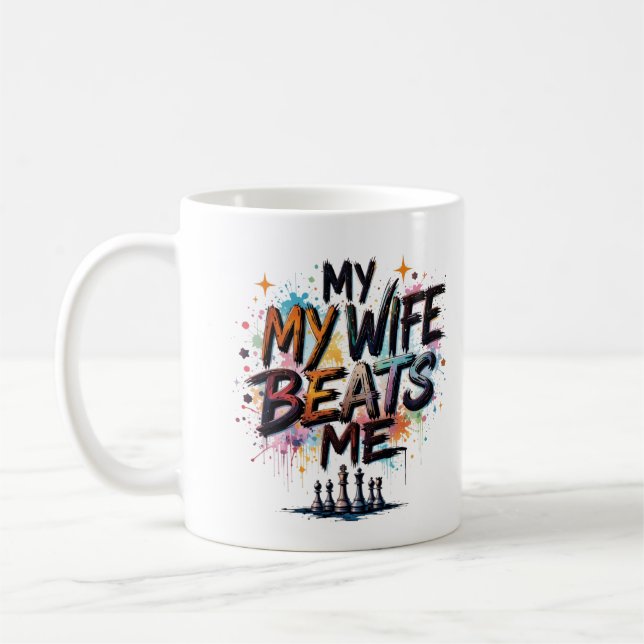Mug Ma femme est la meilleure (Gauche)