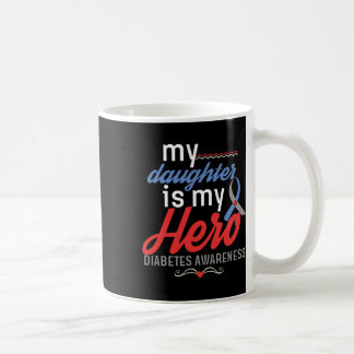 Mug Ma fille est un héros Ma sensibilisation au diabèt