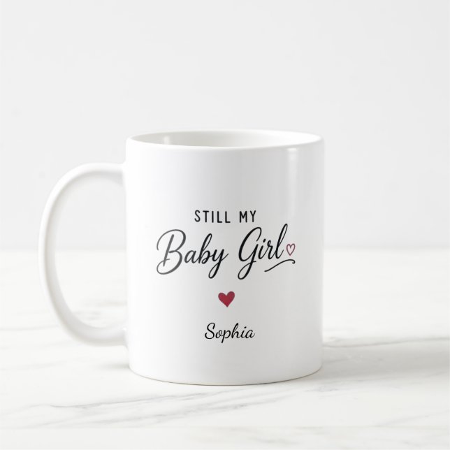 Mug Ma Fille Personnalisée (Gauche)