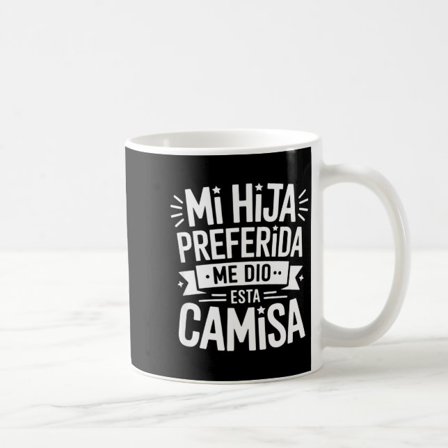 Mug Ma fille préférée citation drôle femmes mère Ma fi (Droite)