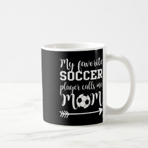 Mug Ma joueuse de football préférée m'appelle maman