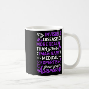 Mug Ma Maladie Invisible Est Plus Réelle, Fibromyalgie