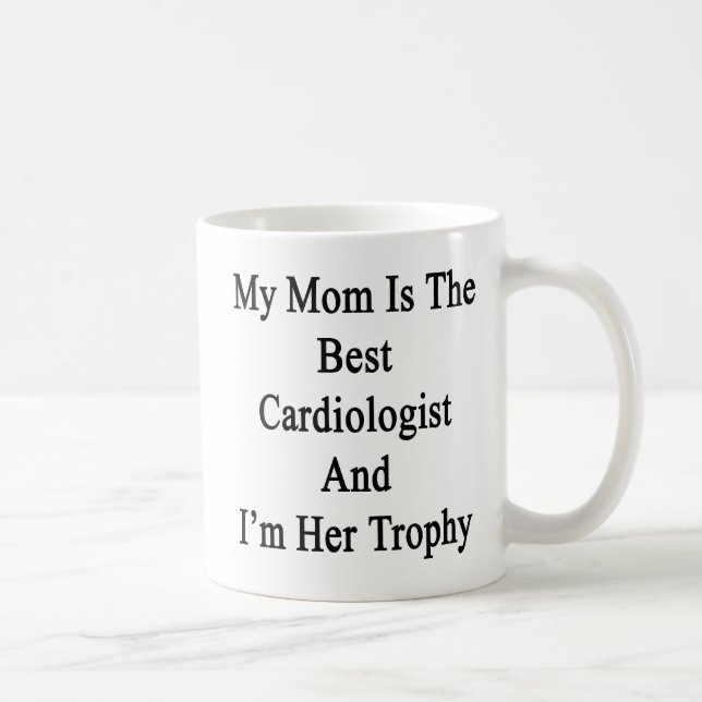 Mug Ma maman est la meilleure cardiologue et je suis (Droite)