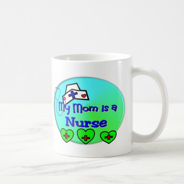 Mug "MA MAMAN est une infirmière" pour des enfants (Droite)