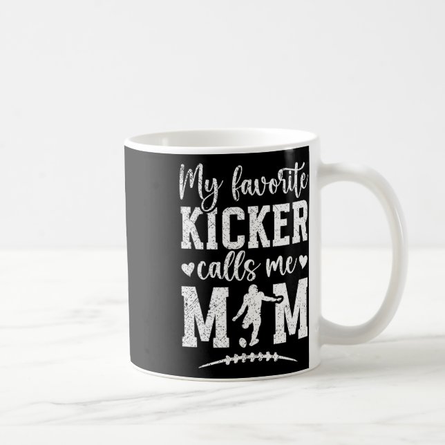 Mug Ma mère de football kicker préférée (Droite)