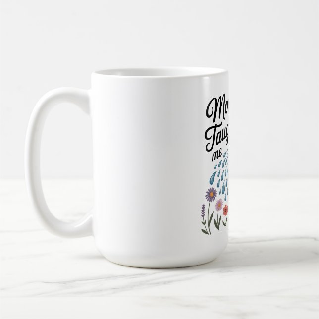Mug Ma mère m'a appris la gentillesse (Gauche)