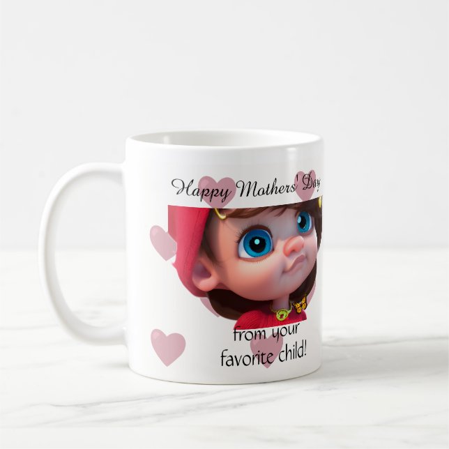 Mug Ma mère super cool (Gauche)
