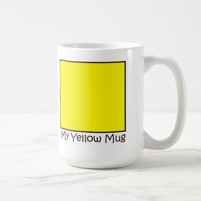 Mug Ma Musique Jaune (Droite)