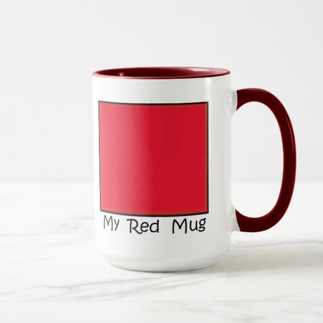 Mug Ma Musique Rouge (Droite)
