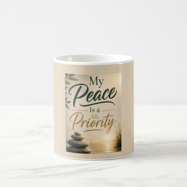 Mug Ma paix est une priorité (Centre)